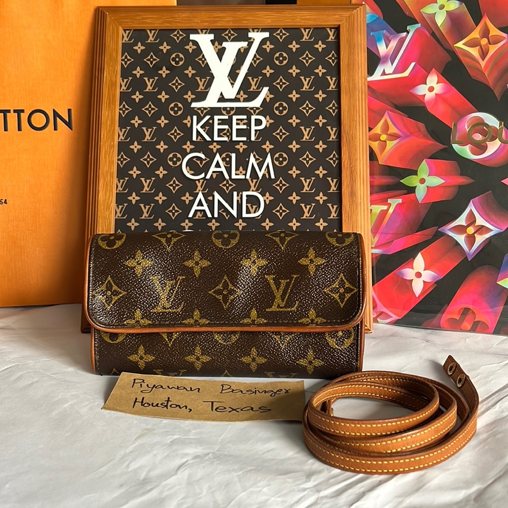 Authentic Louis Vuitton Twin Pochette PM